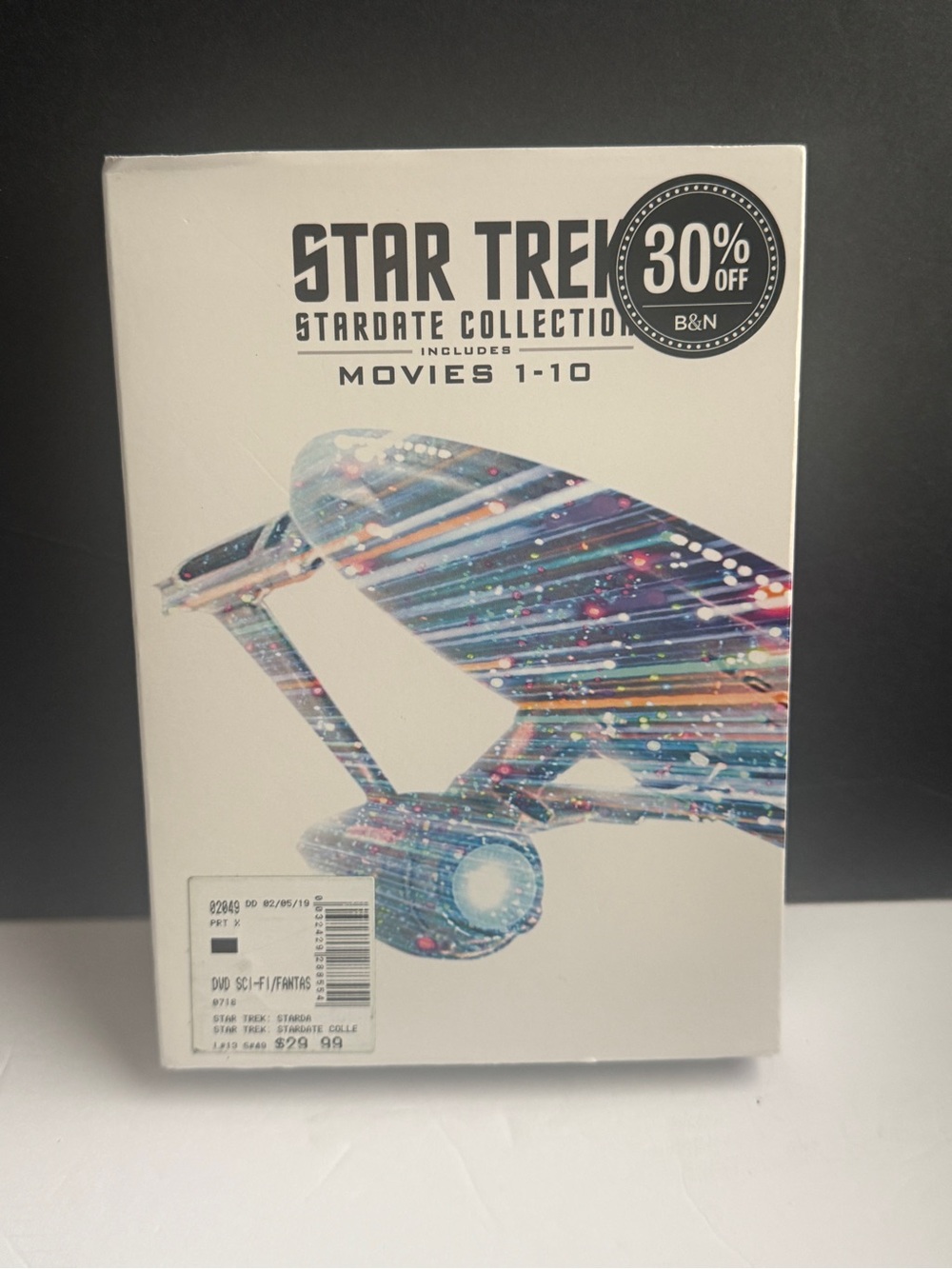 Star Trek Stardate Collection Movies 1-10 DVD 10 Disc Box Set Widescreen